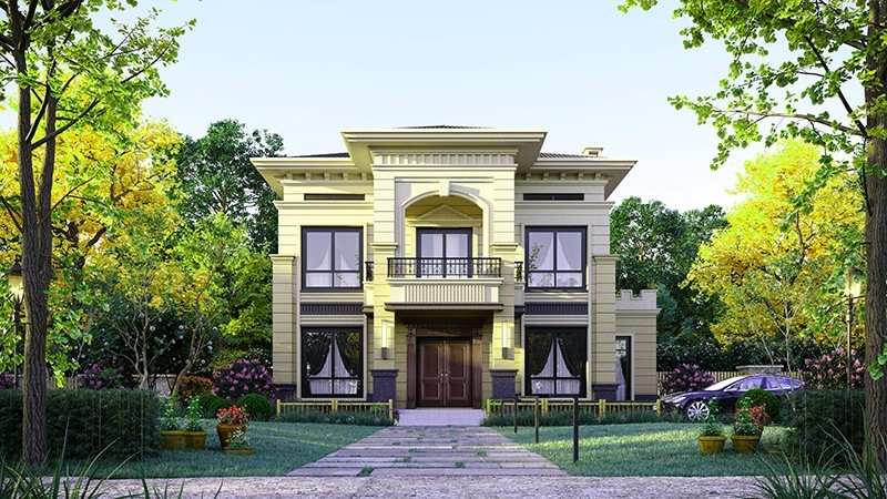 庆阳中式合院住宅，开放庭院与邻里乡亲更亲近